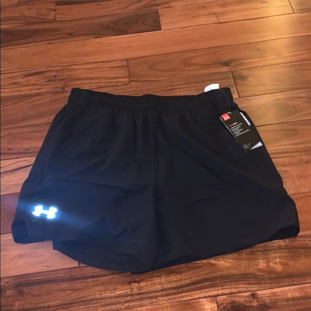 NEW mens black under armour shorts